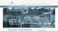 Desktop Screenshot of mueller-sohn.de